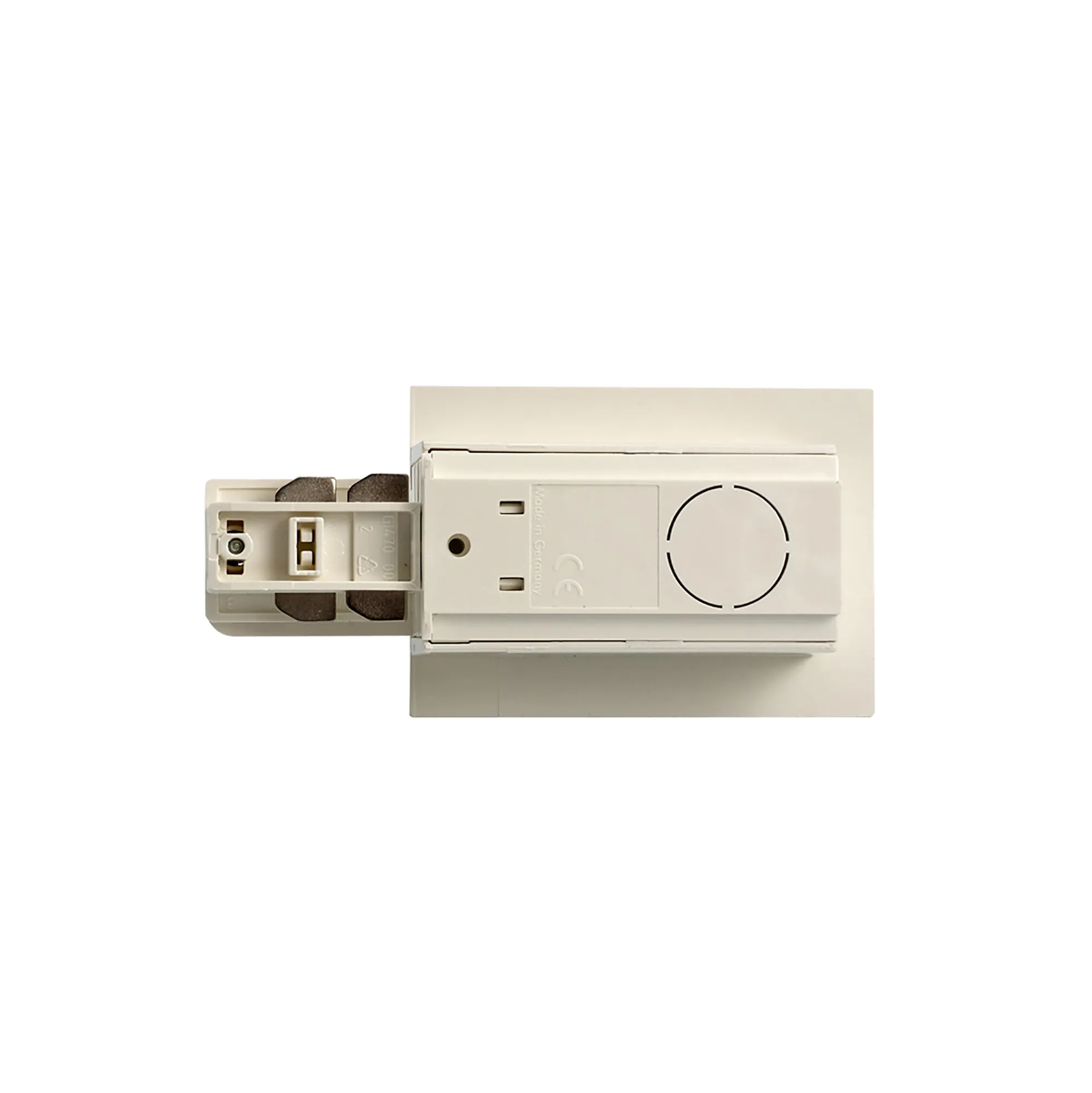3 Circuit Recessed-White Tracks And Accessories Eutrac Triple Circuit Track